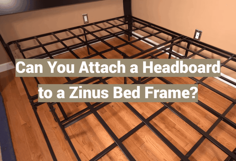 Can You Attach a Headboard to a Zinus Bed Frame?